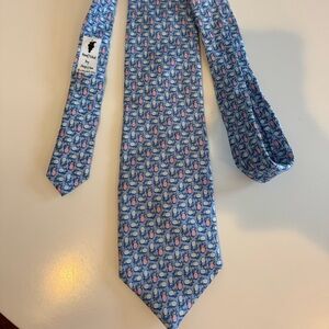 Vineyard Vines Blue and Pink Men's Tie